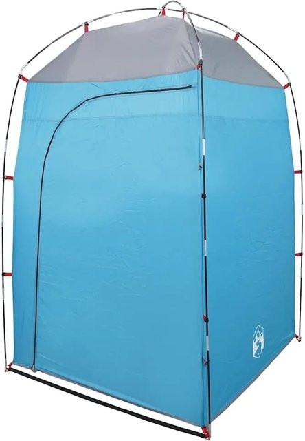 vidaXL Duschzelt Blau Wasserfest 4009402 - Bild 1