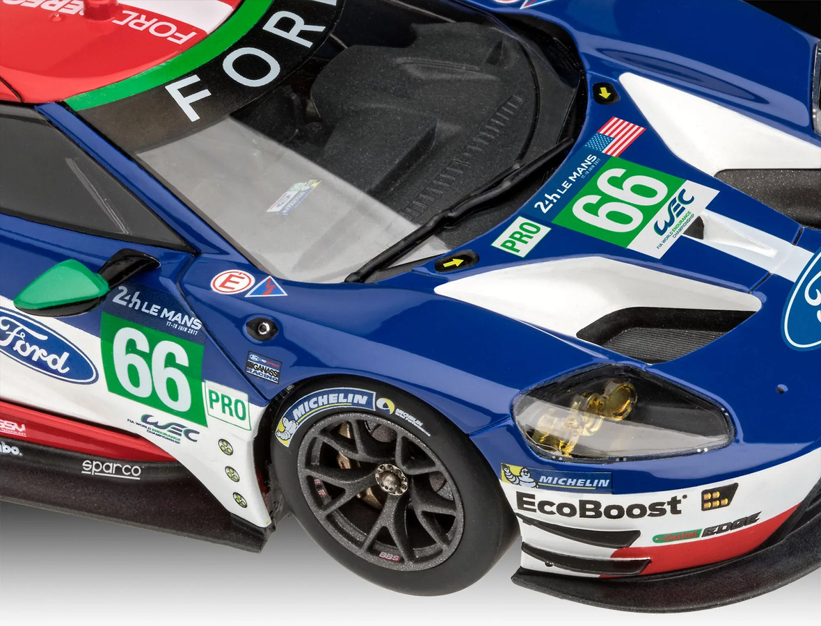 Revell Ford GT Le Mans 2017 Automodell Bausatz, 1:24, ab 12 Jahre - Bild 3