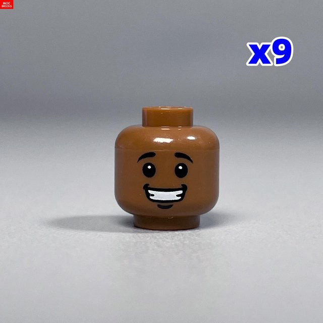 LEGO MOC Steine Schwarze Frau Mann, Kinderpuppe, ab 6 Jahren - Bild 1