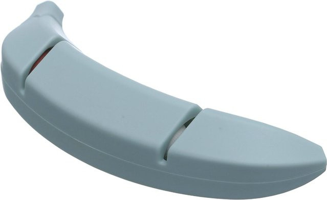 TOMTOP JMS Messerschärfer mit 2 Schlitzen im Bananen-Design in Grau - Bild 1