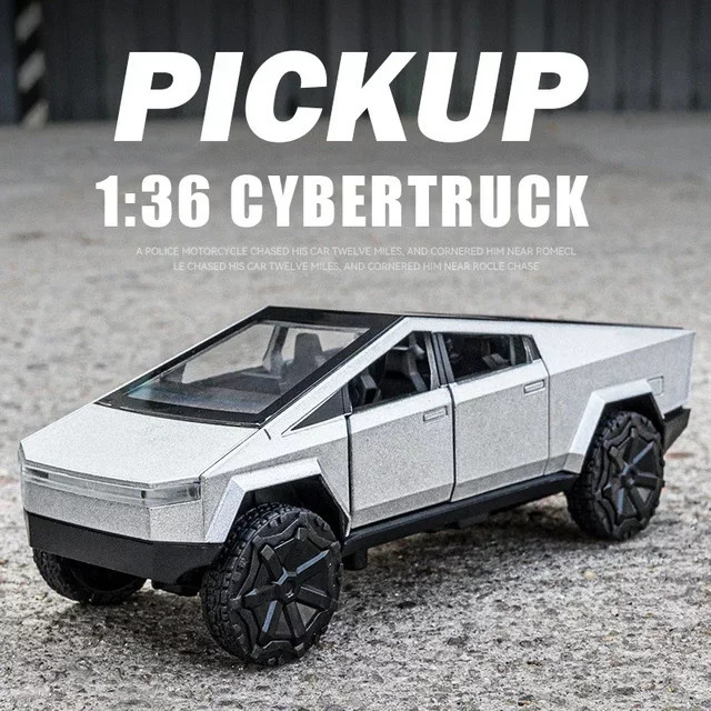 KaKBeir Pickup-Truck, LKW-Modell, 1:36, Metall, mit Licht und Ton - Bild 1