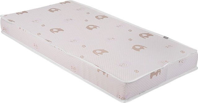 Kikkaboo Babybett-Matratze Memory Comfort Viscoelastic in Pink, B/T/H: 120 x 60 x 12 cm - Bild 1