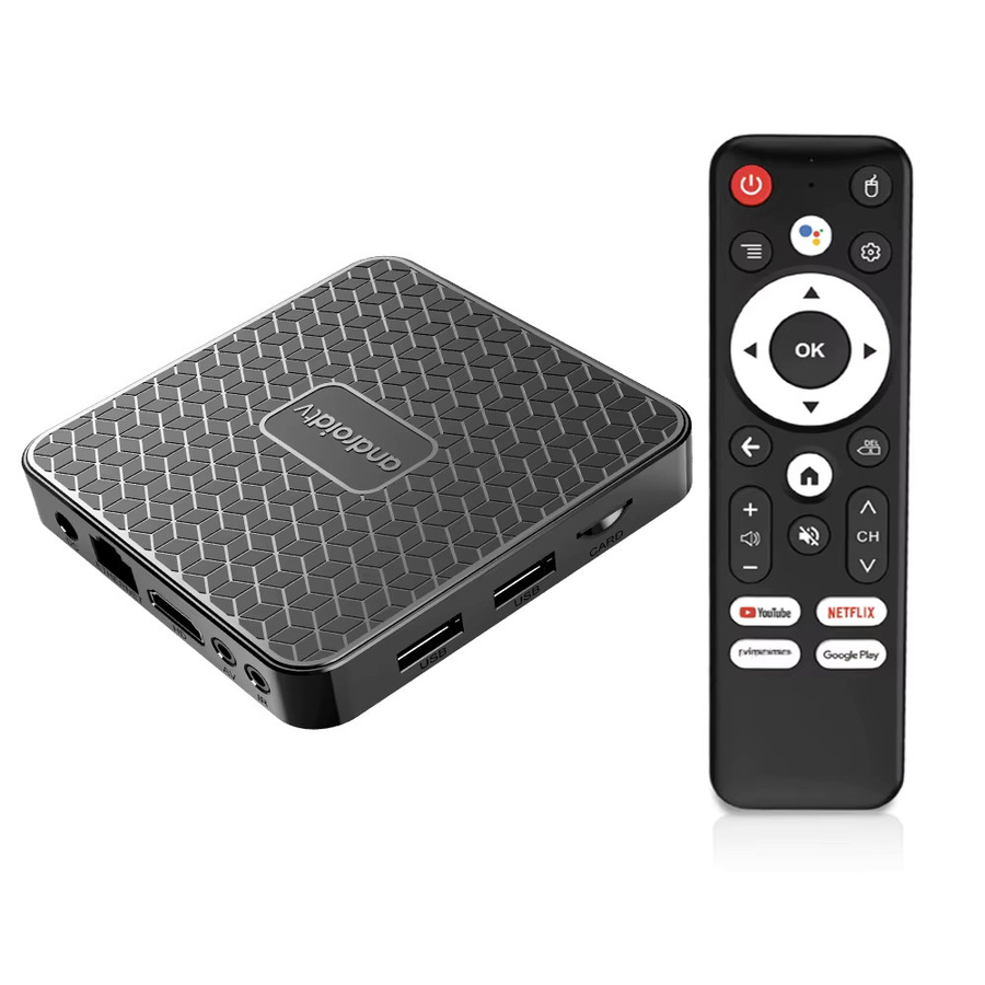 YOZHIXU Android 16 Smart TV Box Media Streamer mit RK3518, 8K Unterstützung, 4GB RAM, 64GB ROM, Dual UI, WLAN und Bluetooth 6.0 in Schwarz - Bild 4