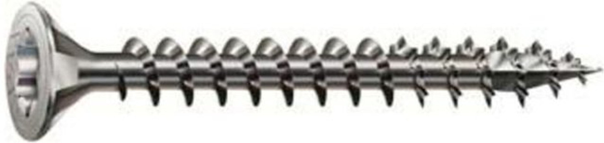 Spax Holzschraube T-STAR plus 4CUT Edelstahl A2 Senkkopf Silber Durchmesser: 3,5 mm, Länge: 30 mm - Bild 2