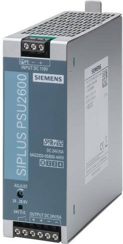 Siemens Hutschienen-Netzteil 6AG23330SB004AY0 in Grau - Bild 1