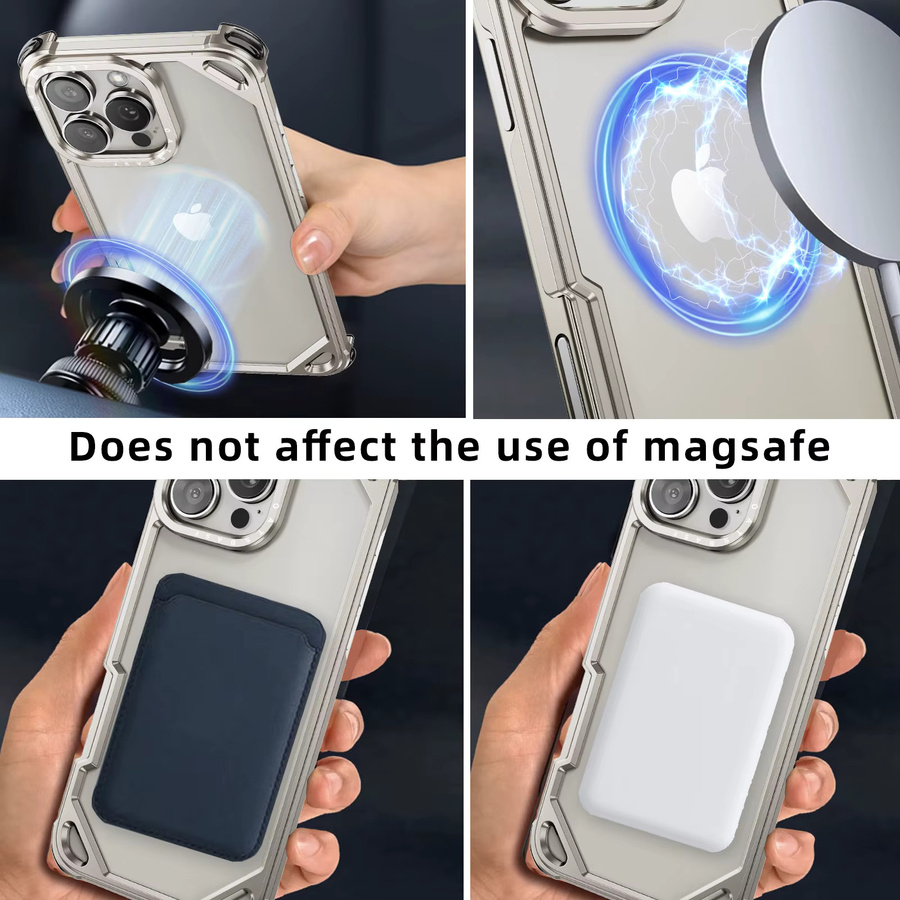 Eary Handyhülle für iPhone 17, 16 und 15 Pro Max, minimalistisch, ultradünn und stoßfest, Schwarz - Bild 4