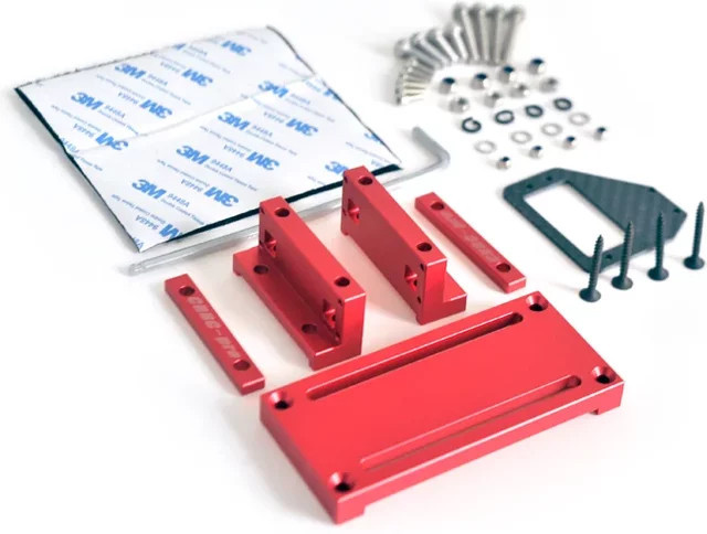 Crrcpro Methanol Motor Prüfstand Set, Aluminium Legierung, CNC, Metall - Bild 1