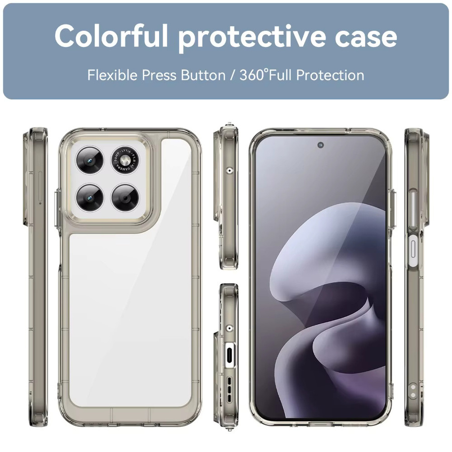 Harte Handyhülle für Motorola Moto G-Serie und Moto X70 Air in Transparent Blau - Bild 2
