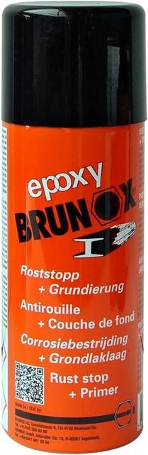 Brunox Epoxy-Rostumwandler Spray mit synthetischem Harz für Metall, 150 ml - Bild 1