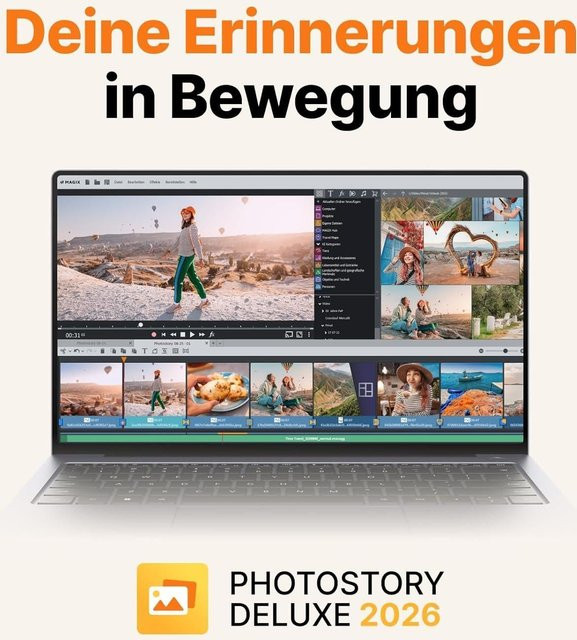 MAGIX Photostory Deluxe 2026 Creative Design Software - Bild 1