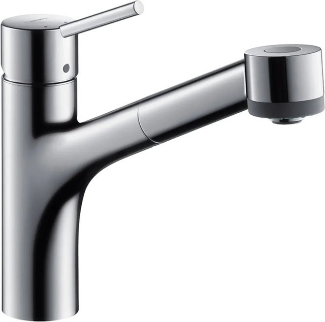 Hansgrohe Einhebel-Küchenarmatur Talis S in Chrom mit Ausziehbrause und Spritzfunktion - Bild 1
