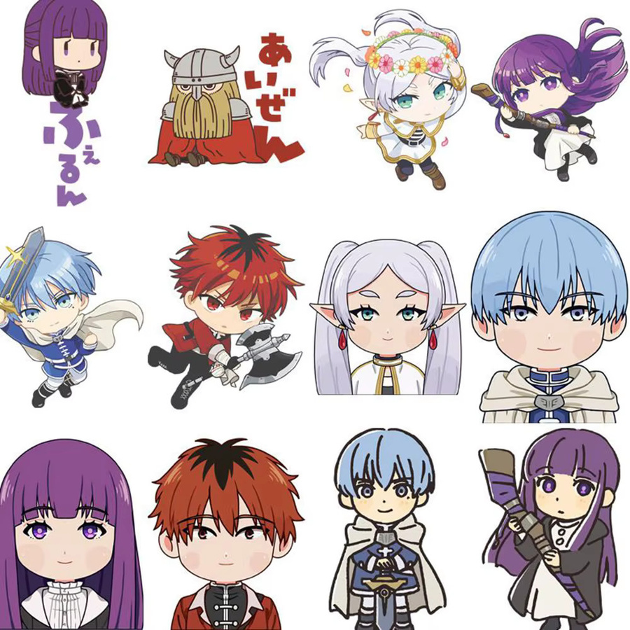 Bandai Frieren Beyond Journey's End Anime-Aufkleber, Magier-Charaktermodell - Bild 3