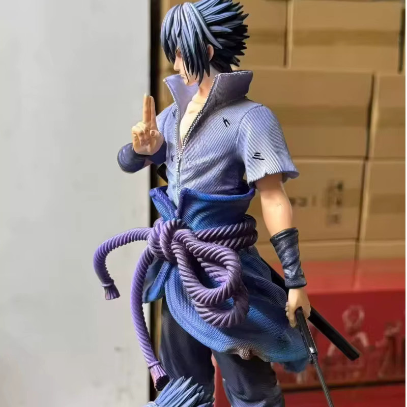 Bandai Naruto Sasuke Six Realms Uchiha, Anime-Figur, beweglich, 33 cm - Bild 4