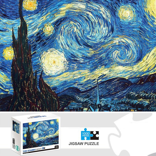 STERN Das Sternennacht-Puzzle, 1.000 Teile, ab 14 Jahren - Bild 1