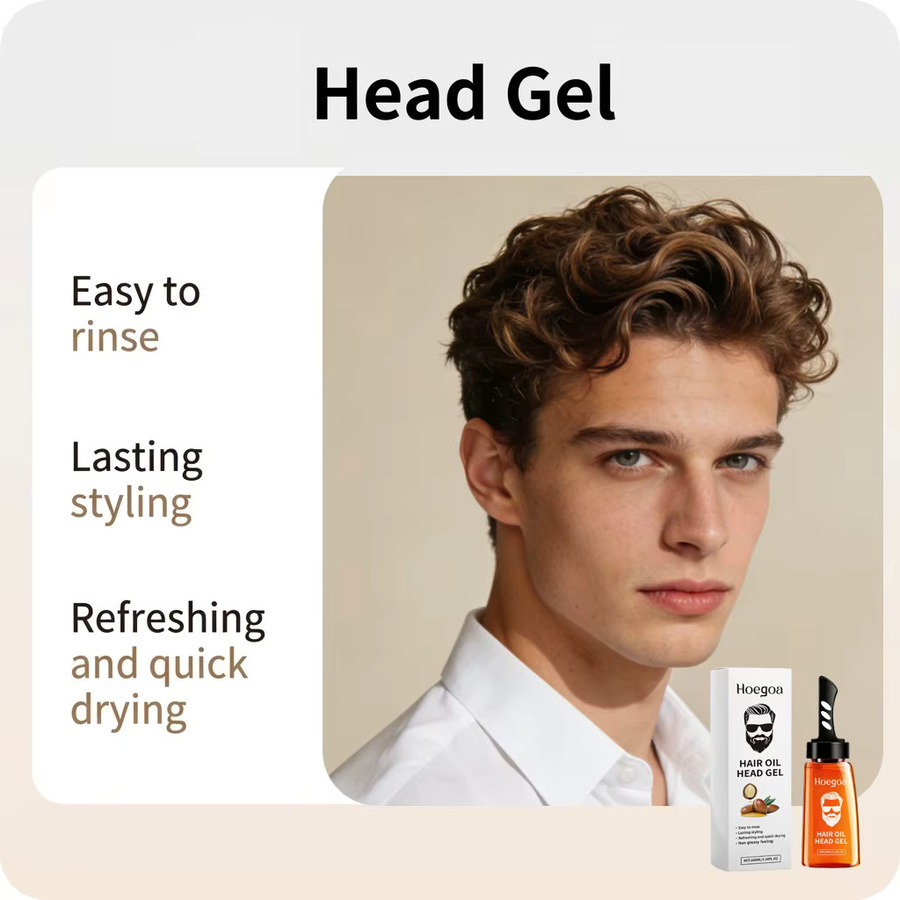 HOEGOA Haarwachs-Kamm Gel für Herren - Bild 3