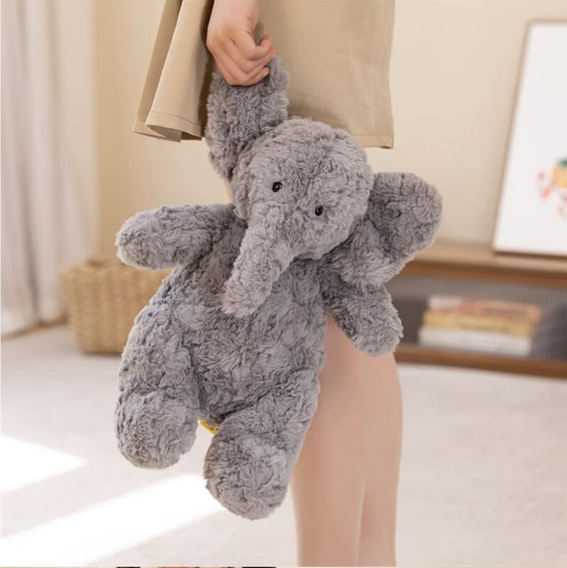 Kawaii Elefant Plüschtier Puppe, 50cm, Grau, ab 12 Jahre - Bild 1