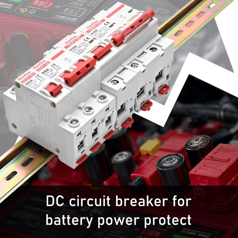 NANQUE DC Leitungsschutzschalter B-Charakteristik für Batterie-Wechselrichter 12–120 V DC, 1–150 Ampere - Bild 2
