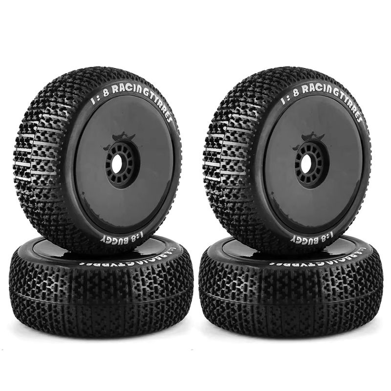 TIMEA Off Road Buggy Reifen Rad, 4-teiliges Set, 116mm, 17mm Hex Naben - Bild 3