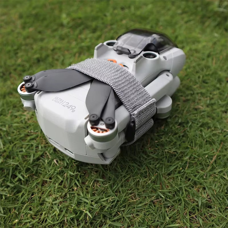 DJI Propeller Halter Stabilisatoren Strap für DJI Mini 3 Pro, Mini 4 Pro, Mini 3 und Air 2/3 in Grau - Bild 3