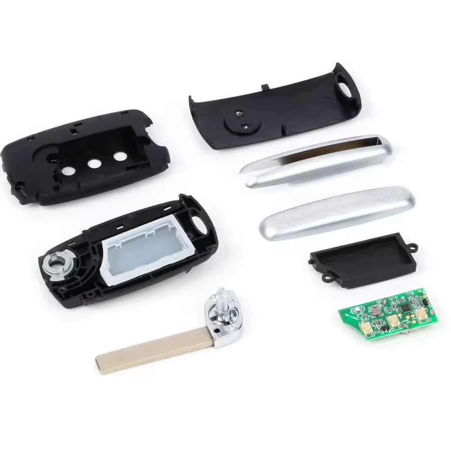 Dongfeng 580 Flip Remote Key Fob ASK 434 MHz mit 4D60 Chip in Schwarz (P/N: 3704050-SA01S) - Bild 3