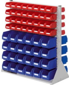 Kappes Systemeinheit RasterPlan Gr. 3 doppelseitig Mod. D32 in Grau und Multicolour aus Kunststoff, B/T/H: 110,0 x 100,0 x 43,0 cm - Bild 1