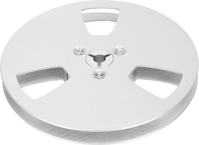 Honor Electronics Leere Bandspule aus Aluminiumlegierung mit 3-Loch-Öffnung, 14,5 Zoll, Grau - Bild 1