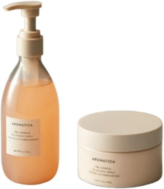AROMATICA Mellowness Öl-in-Körper Set, Öl und Creme, Unisex - Bild 1