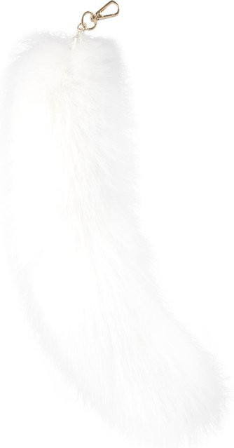 YIRAN Schlüsselanhänger Fell, Tier-Schwanz, Katze, Fuchs, Wolf - Bild 1