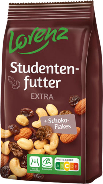 Lorenz Studentenfutter Extra mit Schoko-Flakes 175 g - Bild 1