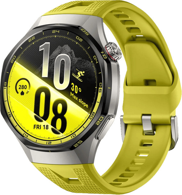 Huawei Watch GT 7 Pro Smartwatch mit GPS und Herzfrequenzmessung in Gelb, 46 mm - Bild 1