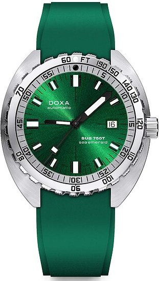 Doxa Armbanduhr SUB750T Sea Emerald, Automatik, Edelstahl, Grün, Herren - Bild 1