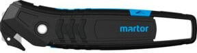 Martor Secumax 350 Sicherheitsmesser mit verdeckter Klinge in Schwarz und Türkis - Bild 1
