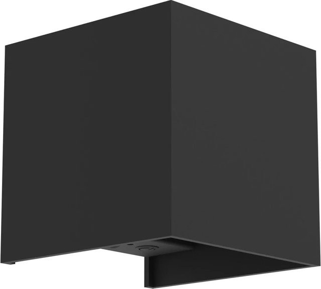 Eglo LED Außen-Wandleuchte RINCINE Schwarz mit Bewegungssensor, quadratisch, 4000K, 270lm, B/H: 10 x 10 cm - Bild 1