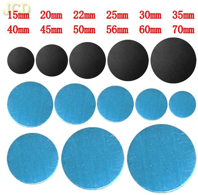 10 Stück JCD Metallplatten aus Eisen als magnetische Halter für Handy und Auto-Telefonständer, Durchmesser: 20 mm bis 70 mm - Bild 1