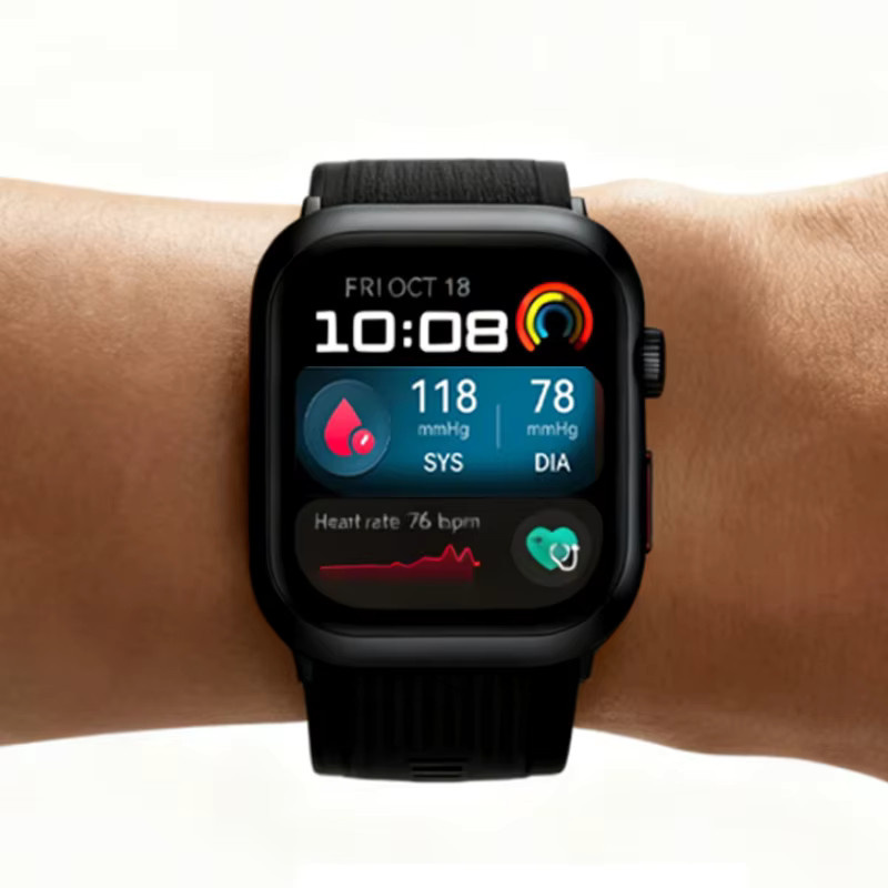 HUAWEI Watch D2 Smartwatch mit 1,82 Zoll AMOLED-Display in Schwarz mit Schlafüberwachung, SpO2 und Anruffunktion - Bild 3