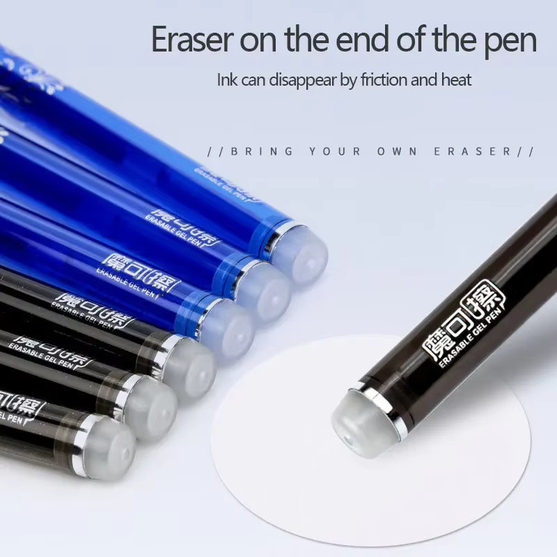 Hopk 26er Set Kawaii Gelstifte mit löschbarer roter Tinte, 0,38 mm Schreibzubehör für Schule und Büro - Bild 5