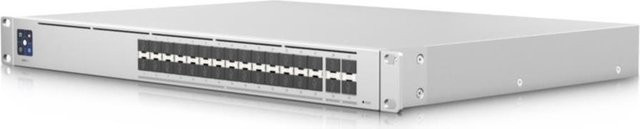 Ubiquiti UniFi Switch Pro Aggregation Netzwerk-Switch in Silber mit 28 x 10 Gigabit SFP+ und 4 x 25 Gigabit SFP28, Rack-montierbar - Bild 1
