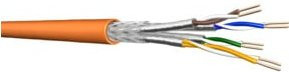 Draka Comteq Ethernet LAN Kabel Cat.7 S/FTP orange - Bild 1