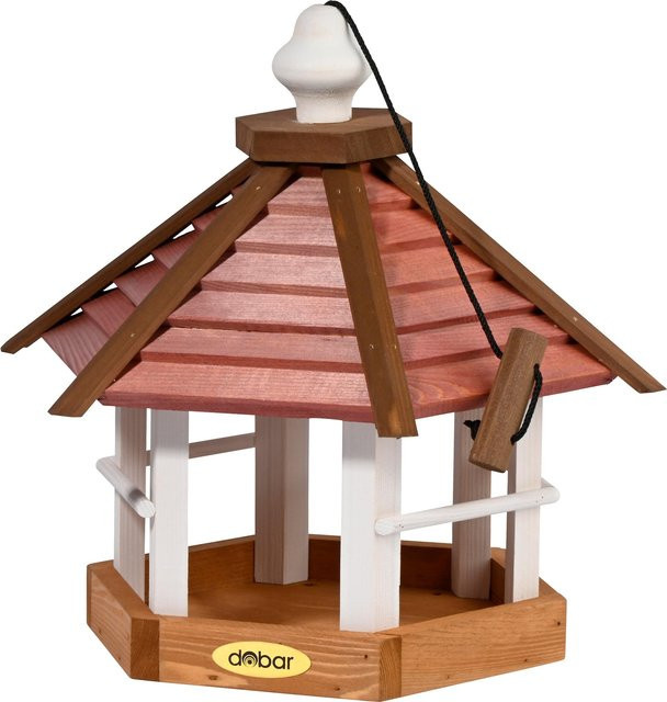 Dobbar Vogelhaus Herbstfrüchte 2er-Set braun hängend B/T/H: 22,5 x 21 x 16 cm - Bild 1