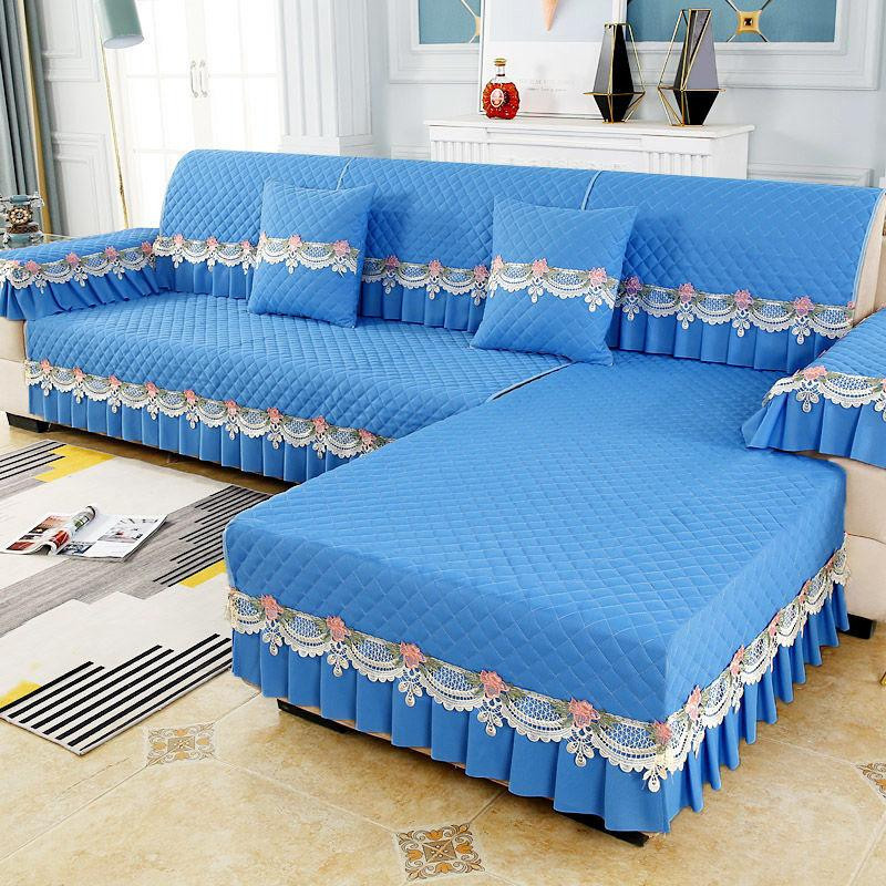 Binchi Outdoor Equipment Universal Sofabezug aus Leinen und Jacquard mit Anti-Rutsch-Funktion, B/H: 30 x 75 cm - Bild 1