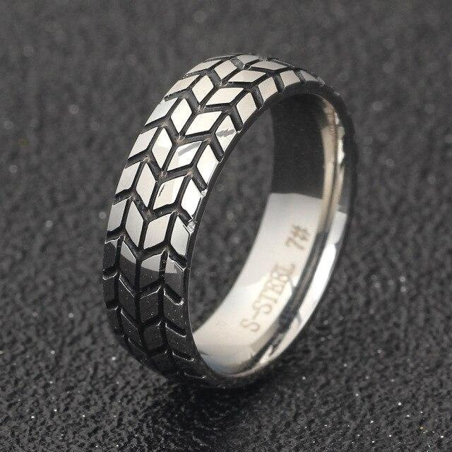 Punkring Edelstahl, Silber, Unisex - Bild 1