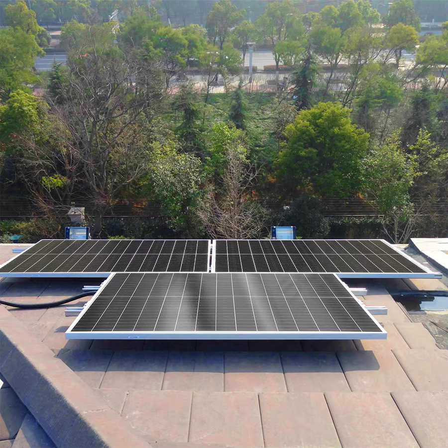 xinpuguang Solarpanel-Set 200W bestehend aus 2 monokristallinen 100W Solarpanels und einem 20A Laderegler für 12V Kfz, AGM und Gelbatterien in Schwarz - Bild 5