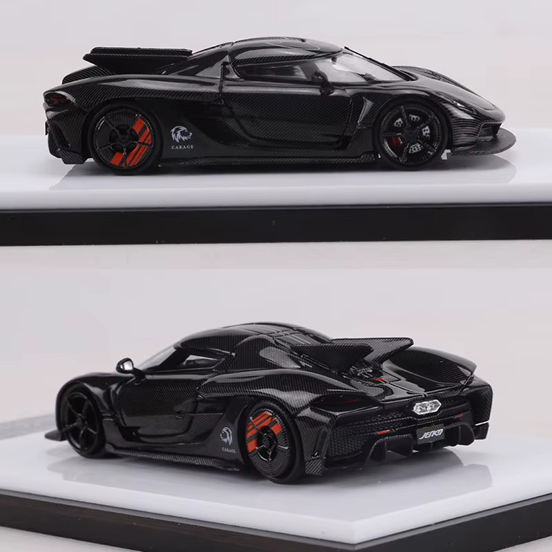 HKM Absolut High Performance Edition, Replik-Modell, 1:64, Schwarz, Metall - Bild 4