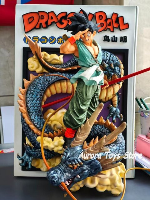 Bandai Dragon Ball Shenron Goku Actionfiguren, PVC Statue, 44,5 cm - Bild 1