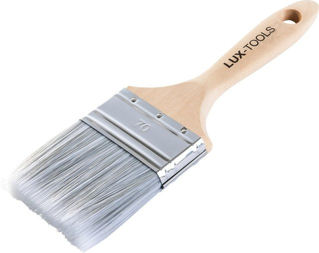 LUX-TOOLS PRO Flachpinsel für Lacke 70 mm multicolor - Bild 1