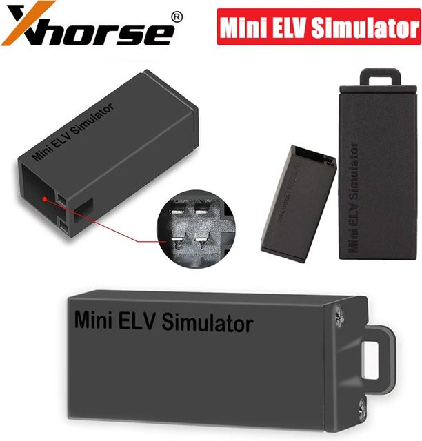 Xhorse VVDI MB MINI ELV Simulator ESL Emulator für Mercedes Benz W204 W207 W212 in Schwarz - Bild 1