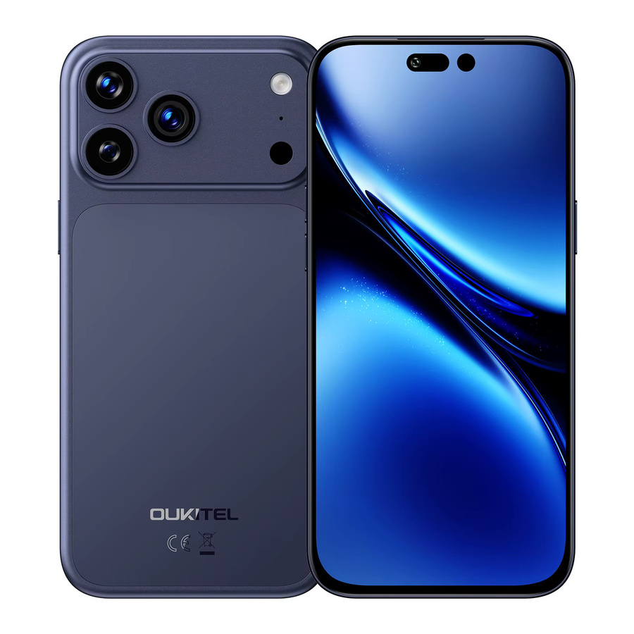 OUKITEL C17PLUS Smartphone mit Android 16, 6,9 Zoll Display, 256 GB ROM, 24 GB RAM, 5000mAh Akku und 64MP AI-Dreifach-Rückkamera - Bild 4