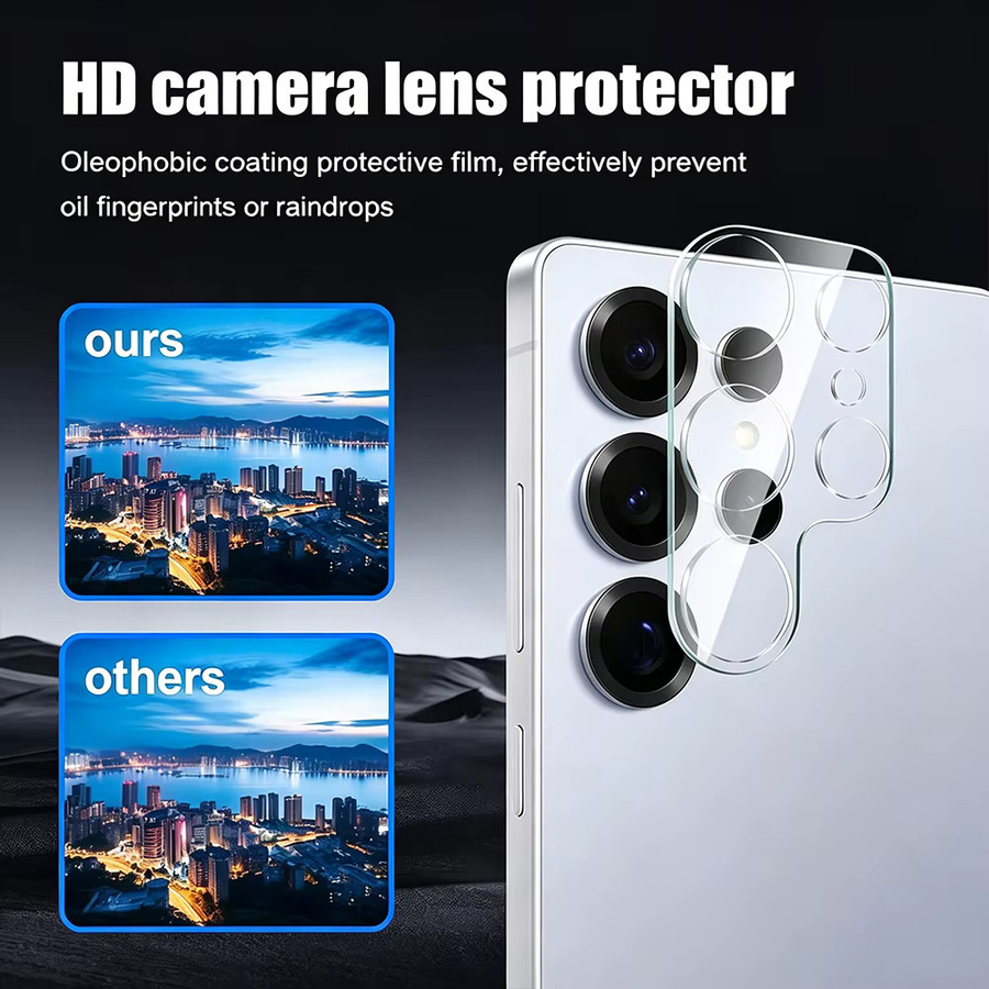 NNBILI 2 Stück HD-Kameraobjektiv-Schutzfolie in Transparent für Samsung Galaxy S26 S25 S24 S23 S22 S21 Ultra A06 A16 A26 A36 A56 und Z Fold 7 Serie - Bild 3