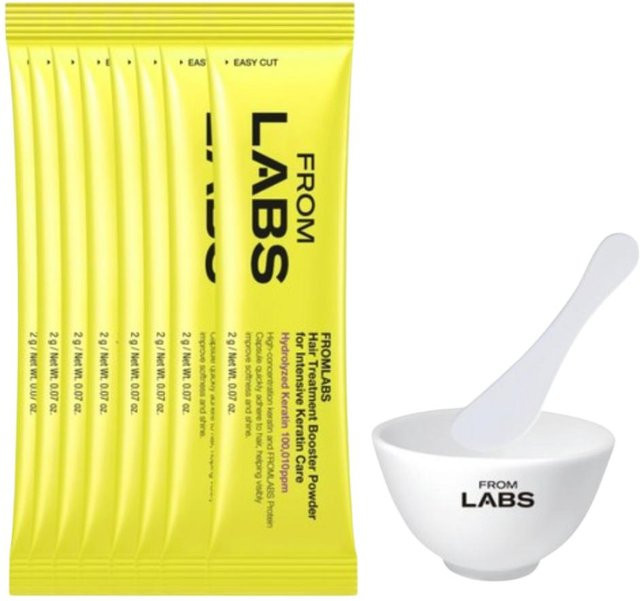 FROMLABS Protein Booster Pulver, Haarpflege-Set mit Keratin und Proteinen, 200 ml - Bild 1