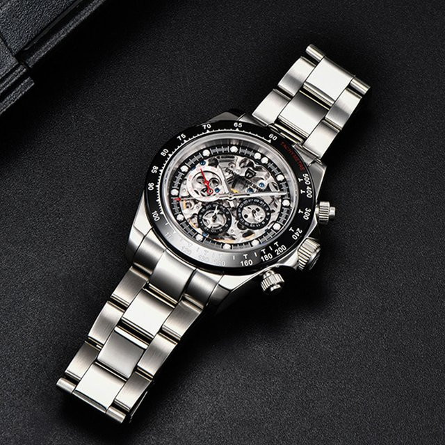 PAGANI DESIGN Armbanduhr, Automatik, Edelstahl, Saphirglas, 40 mm, Herren - Bild 1